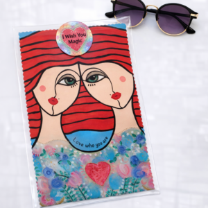 Pannetto d'arte *Love who you are